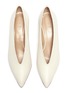 Detail View - Click To Enlarge - AEYDE - 'Camilla' choked-up leather pumps