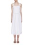 Main View - Click To Enlarge - VINCE - Tie sleeveless midi dress