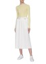 Figure View - Click To Enlarge - VINCE - Side tie culottes