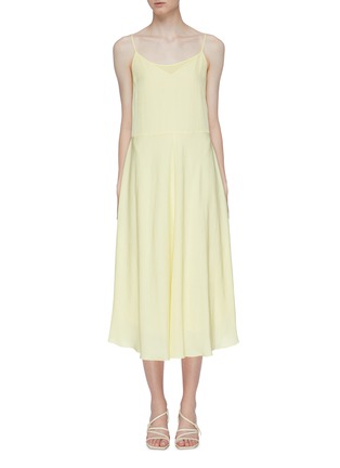 Main View - Click To Enlarge - VINCE - Layered slip dress