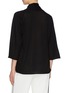 Back View - Click To Enlarge - JOSEPH - 'Kaftan' knot front Merino wool blend knit top