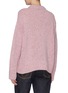 Back View - Click To Enlarge - JOSEPH - 'Tweed Knit' Merino wool sweater