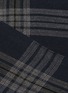  - VINCE - Crossover check plaid blouse