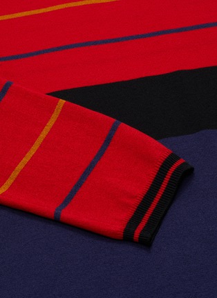  - MARNI - Colourblock stripe wool sweater