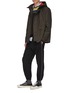 Figure View - Click To Enlarge - MARNI - Stripe outseam contrast topstitching pants