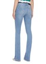 Back View - Click To Enlarge - VICTORIA, VICTORIA BECKHAM - Button panelled pocket flared jeans
