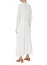 Back View - Click To Enlarge - VICTORIA, VICTORIA BECKHAM - Keyhole front oversized drape crepe dress