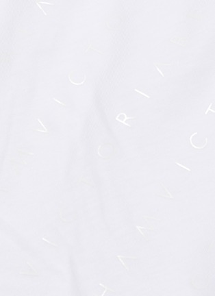  - VICTORIA, VICTORIA BECKHAM - Logo print boxy T-shirt