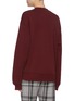 Back View - Click To Enlarge - VICTORIA, VICTORIA BECKHAM - Logo tape outseam sweatshirt