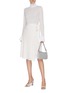 Figure View - Click To Enlarge - VICTORIA, VICTORIA BECKHAM - Flared cuff turtleneck sweater
