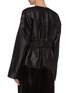 Back View - Click To Enlarge - MS MIN - Belted textured jacket