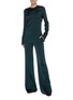 Figure View - Click To Enlarge - MS MIN - Satin flared pants