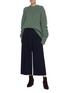 Figure View - Click To Enlarge - MS MIN - Elastic waistband culottes