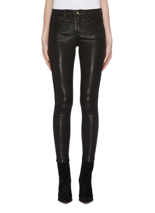 Main View - Click To Enlarge - FRAME - 'Le Skinny' leather pants