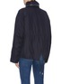 Back View - Click To Enlarge - YVES SALOMON - Mink fur vest reversible parka