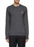 Main View - Click To Enlarge - ALEXANDER MCQUEEN - Logo embroidered sweater