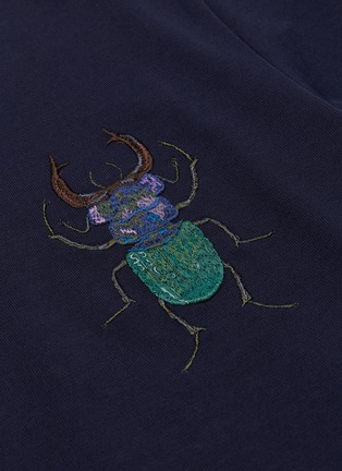  - ALEXANDER MCQUEEN - Beetle embroidered T-shirt