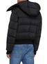 Back View - Click To Enlarge - ALEXANDER MCQUEEN - Detachable tartan plaid lining puffer jacket