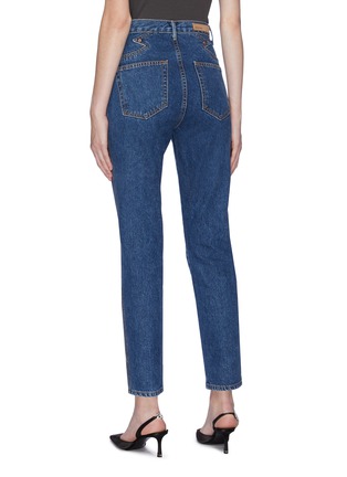 Back View - Click To Enlarge - GRLFRND - 'Rossana' straight leg jeans