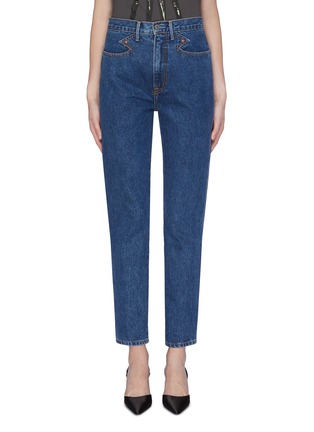 Main View - Click To Enlarge - GRLFRND - 'Rossana' straight leg jeans