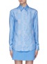 Main View - Click To Enlarge - MAGGIE MARILYN - 'The Hang Ten' abstract floral print silk pyjama shirt