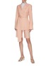 Figure View - Click To Enlarge - MAGGIE MARILYN - 'Just Getting Started' sash belted oversized organic wool blazer