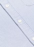  - TOMORROWLAND - Mandarin collar stripe Oxford shirt