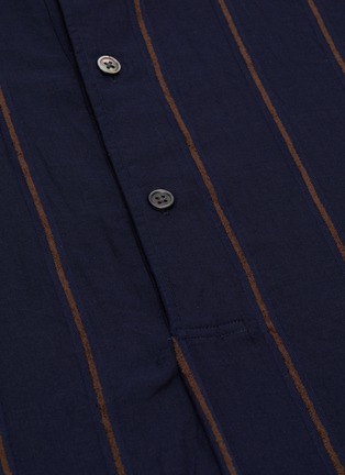 - TOMORROWLAND - Stripe half-button placket shirt
