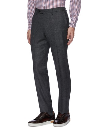 Front View - Click To Enlarge - TOMORROWLAND - Slim fit wool flannel pants