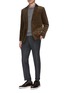 Figure View - Click To Enlarge - TOMORROWLAND - Slim fit wool flannel pants
