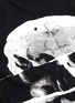  - ALEXANDER MCQUEEN - Torn skull print T-shirt