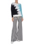 Figure View - Click To Enlarge - PH5 - Wave print colourblock sweater
