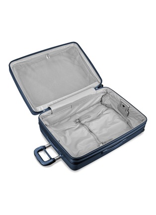 Detail View - Click To Enlarge - BRIGGS & RILEY - Sympatico large expandable spinner suitcase – Matte Navy