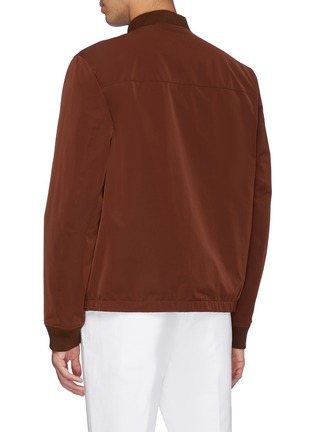 Back View - Click To Enlarge - THEORY - 'Amir' water-resistant bomber jacket