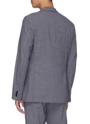 Back View - Click To Enlarge - THEORY - 'Clinton' wool-blend houndstooth blazer