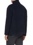 Back View - Click To Enlarge - 8ON8 - Snap button shoulder virgin wool blend turtleneck sweatshirt