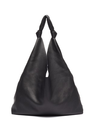 Main View - Click To Enlarge - THE ROW - 'Bindle Two' knot handle leather hobo bag