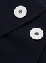 Detail View - Click To Enlarge - COMME MOI - Button side tiered asymmetric skirt