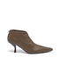 Main View - Click To Enlarge - THE ROW - 'Bourgeoise' slant heel leather ankle boots