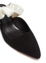 Detail View - Click To Enlarge - THE ROW - 'Coco' satin bow tie suede mules