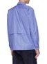 Back View - Click To Enlarge - GOETZE - Logo tape layered stripe shirt