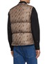 Back View - Click To Enlarge - WOOYOUNGMI - 'Lost Generation' slogan logo print down puffer vest