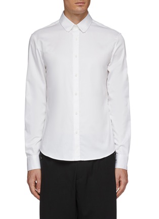 Main View - Click To Enlarge - WOOYOUNGMI - Layered collar shirt