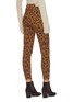 Back View - Click To Enlarge - L'AGENCE - 'Margot' leopard print skinny jeans