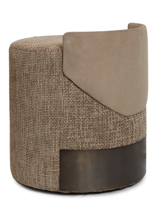  - HENGE - Gelly Pouf stool with backrest