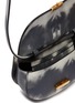 Detail View - Click To Enlarge - WANDLER - 'Anna' tie-dye print leather buckled bum bag