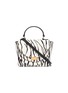 Main View - Click To Enlarge - WANDLER - 'Luna' mini zebra print leather shoulder bag