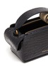 Detail View - Click To Enlarge - WANDLER - 'Yara' mini croc embossed leather top handle bag