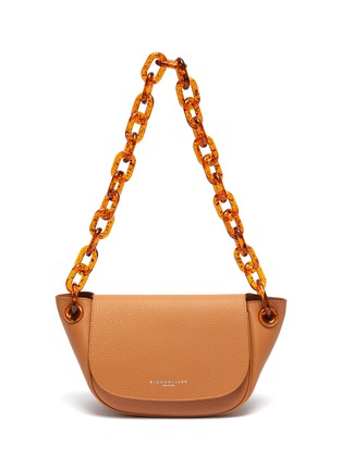 Main View - Click To Enlarge - SIMON MILLER - 'Bend' chunky chain leather shoulder bag