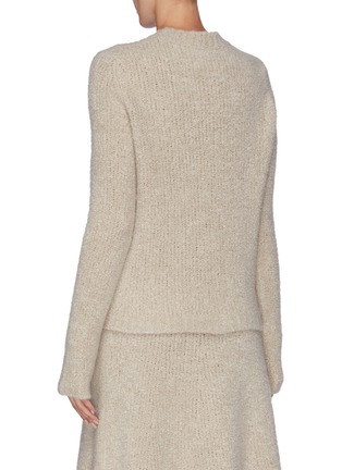 Back View - Click To Enlarge - GABRIELA HEARST - 'Philippe' cashmere-silk bouclé sweater